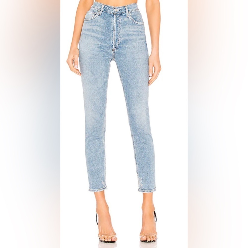 AGOLDE Nico High Rise Slim Fit in Embark